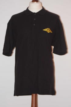 Polo V8 Horse & Wings Yellow Black